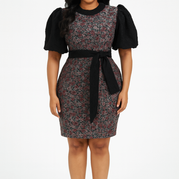 The Elegant Tapestry Dress